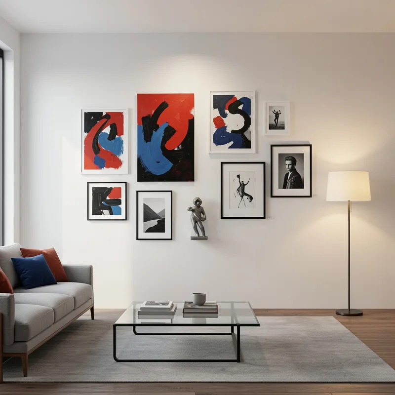 Galerie d'art moderne : créer un espace d'exposition chez soi en 7 étapes